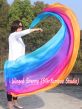 1 Piece Iridescence 2.7m (3yds) dance silk veil poi