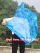 1 Piece 85 cm (33") prophetic silk worship flex flag for kids, Blue Moon