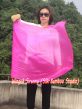 1 Piece 85 cm (33") prophetic silk worship flex flag for kids, pink