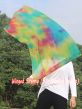 1 Piece 85 cm (33") prophetic silk worship flex flag for kids, Spring