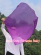 1 Piece 85 cm (33") prophetic silk worship flex flag for kids, purple