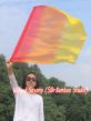 1 Piece 85 cm (33") prophetic silk worship flex flag for kids, Fire