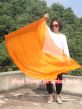 1 Piece 130 cm (51") prophetic silk worship flex flag, orange