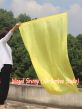 1 Piece 130 cm (51") prophetic silk worship flex flag, yellow