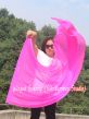 1 Piece 222 cm (88") prophetic silk worship flex flag, pink