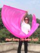 1 Piece 222 cm (88") prophetic silk worship flex flag, pink