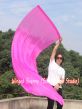 1 Piece 222 cm (88") prophetic silk worship flex flag, pink