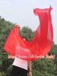 1 Piece 222 cm (88") prophetic silk worship flex flag, red