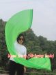 1 Piece 222 cm (88") prophetic silk worship flex flag, green