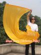 1 Piece 222 cm (88") prophetic silk worship flex flag, Gold