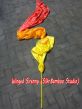 1 piece 250 cm (98") Fire worship silk throw streamer