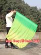 spinning silk flag poi 103cm (40") for Worship & Praise, Emerald