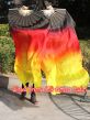 1 pair 1.5m (59") Illumination belly dance silk fan veil