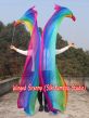 1 Piece Rainbow Plus 2.7m (3yds) dance silk veil poi