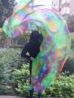 1 piece Serenity tie-dye 5 Mommes belly dance silk veil 