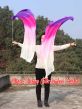 1 Piece purple-pink-light pink-white 1.35m (53") dance silk veil poi