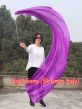 1 Piece purple 2.3m (90") dance silk veil poi