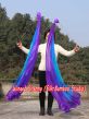 1 Piece Mystery 1.8m (71") circular dance silk veil poi