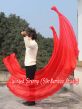 1 Piece red 2.3m (90") dance silk veil poi