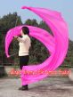 1 Piece pink 2.3m (90") dance silk veil poi