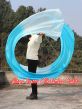 1 Piece turquoise fading 2.3m (90") dance silk veil poi