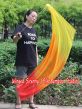 1 Piece Fire 1.35m (53") dance silk veil poi