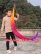 1 piece orange-pink-purple 1.5m (59") silk streamer