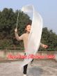 1 piece white 180 cm (71") silk streamer