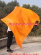 1 piece orange 5 Mommes belly dance silk veil 