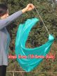 1 Piece aqua 1.35m (53") dance silk veil poi