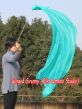 1 Piece aqua 1.35m (53") dance silk veil poi