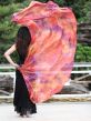 1 piece Copper tie-dye 5 Mommes belly dance silk veil 