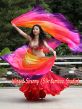 1 PIECE Glamor circular 8 Mommes belly dance silk veil