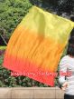 1pc 81cm (32") spinning silk flag poi for Worship & Praise, Fire