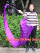 1 piece 250 cm (98") purple worship silk throw streamer