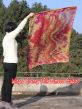 spinning silk flag poi 129cm (51") for Worship & Praise, Copper