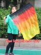 1pc 81cm (32") spinning silk flag poi for Worship & Praise, Illumination