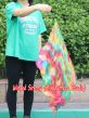 1pc 81cm (32") spinning silk flag poi for Worship & Praise, Spring