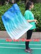 1pc 81cm (32") spinning silk flag poi for Worship & Praise, Royalty