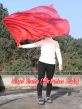 Spinning silk flag poi 174cm (68") for Worship & Praise, red