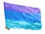 Slightly defected 130 cm (51") silk flex flag, in assorted colors