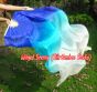 1 pair 1.5m (59") Grace belly dance silk fan veil