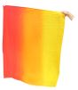 Slightly defected 103 cm (40") silk flex flag, in assorted colors