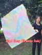 spinning silk flag poi 103cm (40") for Worship & Praise, Moonlight Stone