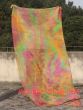 1 piece Autumn tie-dye 5 Mommes belly dance silk veil 