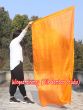 Spinning silk flag poi 174cm (68") for Worship & Praise, orange