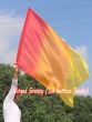 1 Piece 130 cm (51") prophetic silk worship flex flag, Fire