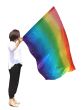 Slightly defected 130 cm (51") silk flex flag, in assorted colors