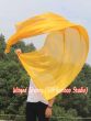 1 Piece 222 cm (88") prophetic silk worship flex flag, Gold