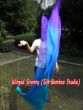 1 Piece Mystery 1.8m (71") dance silk veil poi